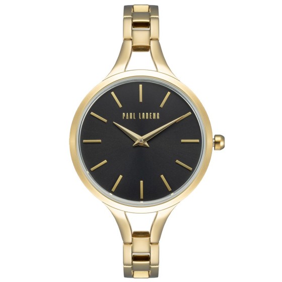 Zegarek Damski Paul Lorens PL11851B-1D1 na bransolecie stalowej w kolorze Złoty/Złoty o szerokości 10/10mm