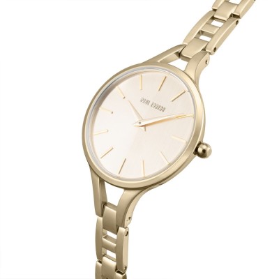 Zegarek Damski Paul Lorens PL11851B-3D1 na bransolecie stalowej w kolorze Złoty/Złoty o szerokości 10/10mm