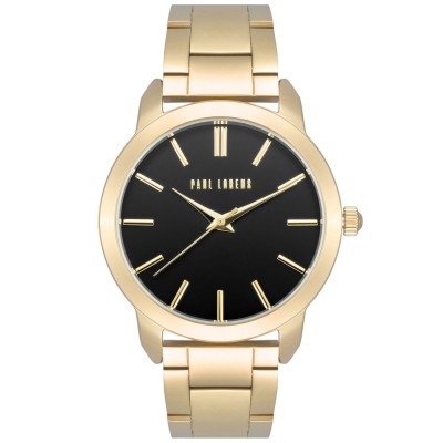 Zegarek Damski Paul Lorens PL10659B-1D1 na bransolecie stalowej w kolorze Złoty/Złoty o szerokości 18/18mm