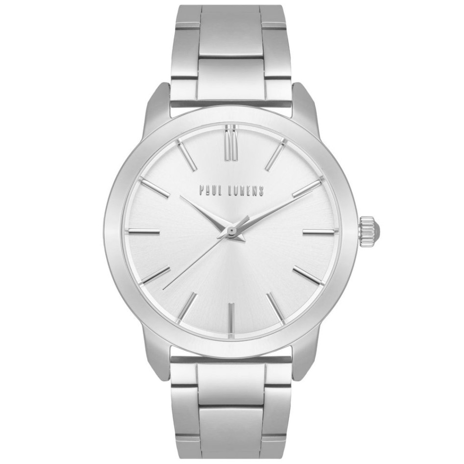 Zegarek Damski Paul Lorens PL10659B-3C1 na bransolecie stalowej w kolorze Srebrny/Srebrny o szerokości 18/18mm
