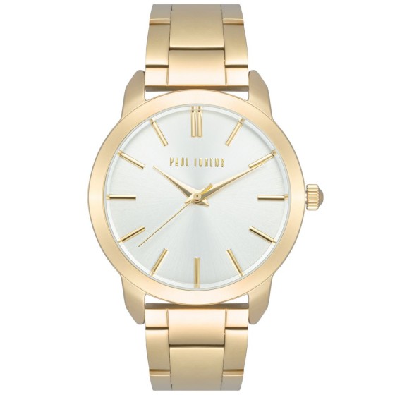 Zegarek Damski Paul Lorens PL10659B-3D1 na bransolecie stalowej w kolorze Złoty/Złoty o szerokości 18/18mm