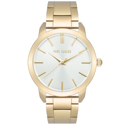 Zegarek Damski Paul Lorens PL10659B-3D1 na bransolecie stalowej w kolorze Złoty/Złoty o szerokości 18/18mm