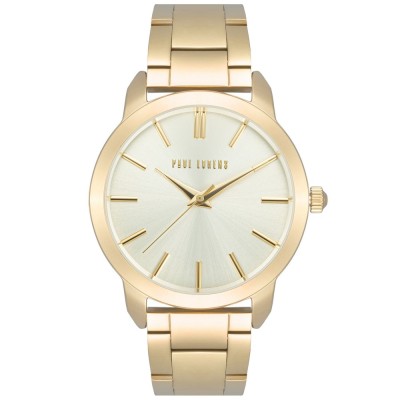 Zegarek Damski Paul Lorens PL10659B-4D1 na bransolecie stalowej w kolorze Złoty/Złoty o szerokości 18/18mm