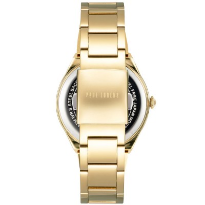 Zegarek Damski Paul Lorens PL9656B3-1D1 na bransolecie mesh w kolorze Złoty/Złoty o szerokości 20/16mm