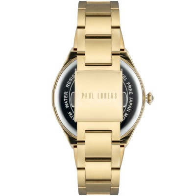 Zegarek Damski Paul Lorens PL9656B3-3D1 na bransolecie stalowej w kolorze Złoty/Złoty o szerokości 20/16mm