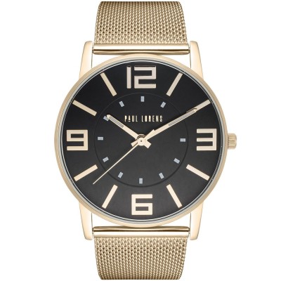 Zegarek Damski Paul Lorens PL1874B2-1D1 na bransolecie mesh w kolorze Złoty/Złoty o szerokości 24/22mm