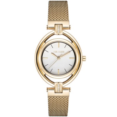 Zegarek Damski Paul Lorens PL13628B-3D1 na bransolecie mesh w kolorze Złoty/Złoty o szerokości 14/12mm