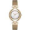 Zegarek Damski Paul Lorens PL13628B-3D1 na bransolecie mesh w kolorze Złoty/Złoty o szerokości 14/12mm