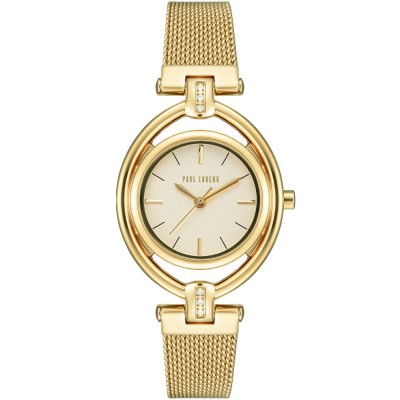 Zegarek Damski Paul Lorens PL13628B-4D1 na bransolecie mesh w kolorze Złoty/Złoty o szerokości 14/12mm