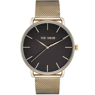 Zegarek Damski Paul Lorens PL13032B-1D1 na bransolecie mesh w kolorze Złoty/Złoty o szerokości 20/20mm