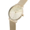 Zegarek Damski Paul Lorens PL13032B-4D1 na bransolecie mesh w kolorze Złoty/Złoty o szerokości 20/20mm
