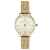 Zegarek Damski Paul Lorens PL12894B-4D1 na bransolecie mesh w kolorze Złoty/Złoty o szerokości 14/14mm