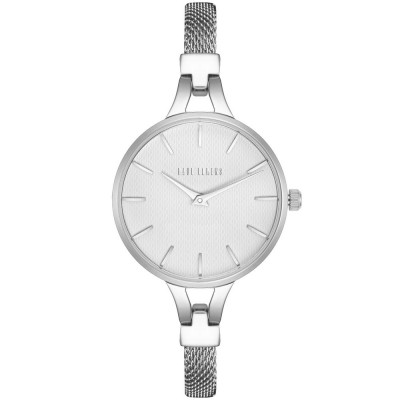 Zegarek Damski Paul Lorens PL12878B-3C1 na bransolecie mesh w kolorze Srebrny/Srebrny o szerokości 8/8mm