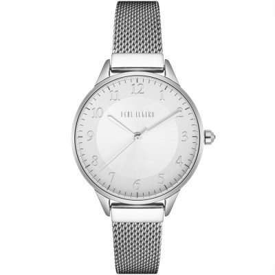 Zegarek Damski Paul Lorens PL12189B-3C1 na bransolecie mesh w kolorze Srebrny/Srebrny o szerokości 14/12mm