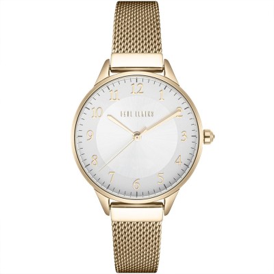 Zegarek Damski Paul Lorens PL12189B-3D1 na bransolecie mesh w kolorze Złoty/Złoty o szerokości 14/12mm