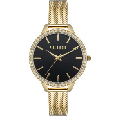 Zegarek Damski Paul Lorens PL11312B2-1D1 na bransolecie mesh w kolorze Złoty/Złoty o szerokości 12/12mm
