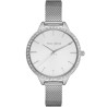 Zegarek Damski Paul Lorens PL11312B2-3C1 na bransolecie mesh w kolorze Srebrny/Srebrny o szerokości 12/12mm