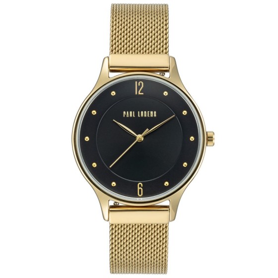 Zegarek Damski Paul Lorens PL10317B9-1D1 na bransolecie mesh w kolorze Złoty/Złoty o szerokości 16/16mm