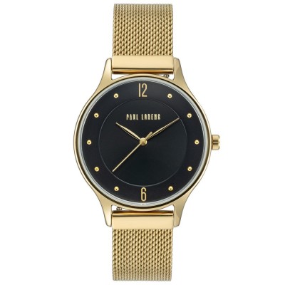 Zegarek Damski Paul Lorens PL10317B9-1D1 na bransolecie mesh w kolorze Złoty/Złoty o szerokości 16/16mm