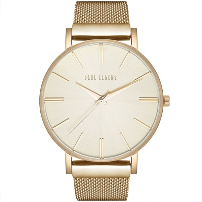 Zegarek Damski Paul Lorens PL10401B-4D1 na bransolecie mesh w kolorze Złoty/Złoty o szerokości 20/18mm