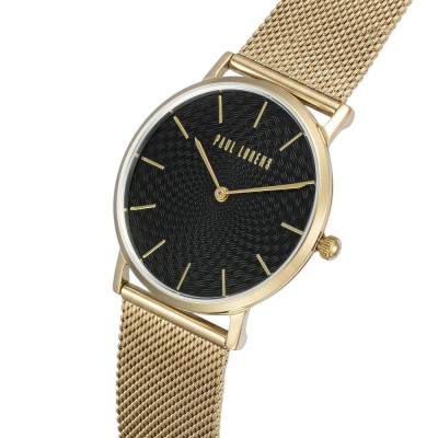Zegarek Damski Paul Lorens PL8709B2-1D1 na bransolecie mesh w kolorze Złoty/Złoty o szerokości 22/20mm